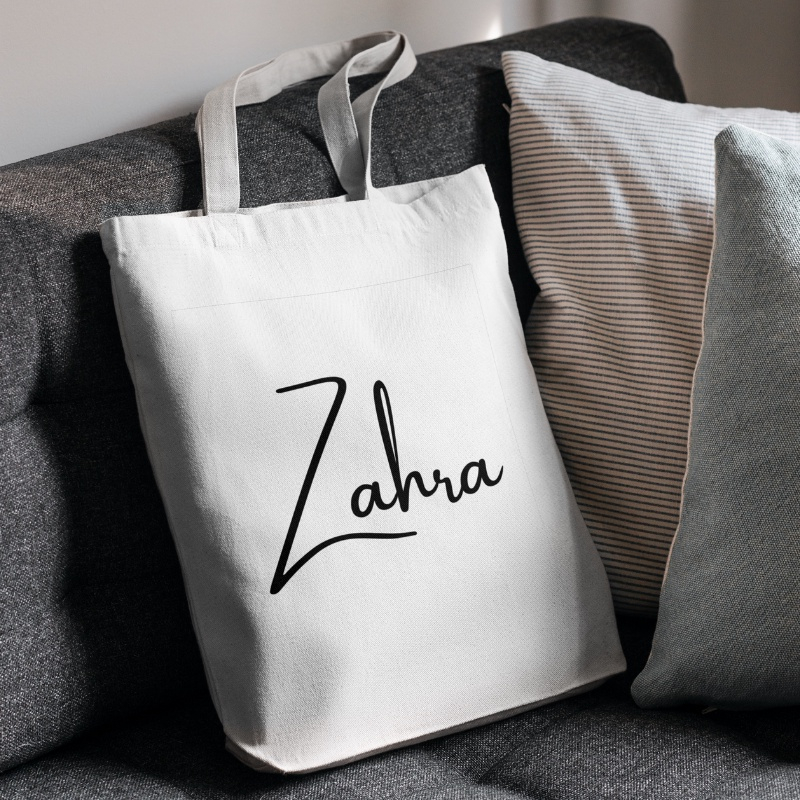 Totebag Custom Nama Tote Bag Tas Custom Personalised Nama Suka Suka