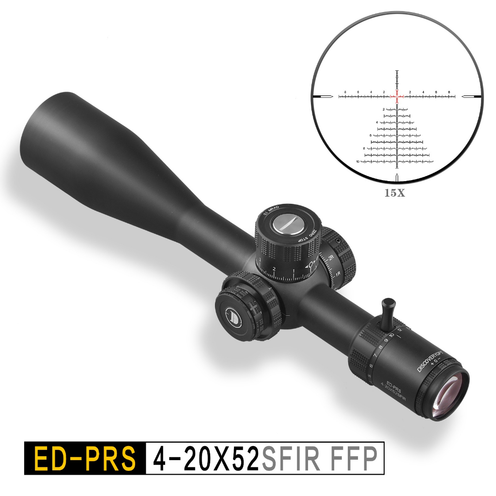Telescope discovery ED-PRS 4-20X52SFIR FFP