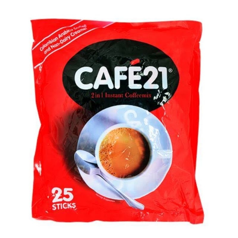 

CAFE21 NO SUGAR INSTANT COFFEEMIX CAFE 21 ISI 25SACHET
