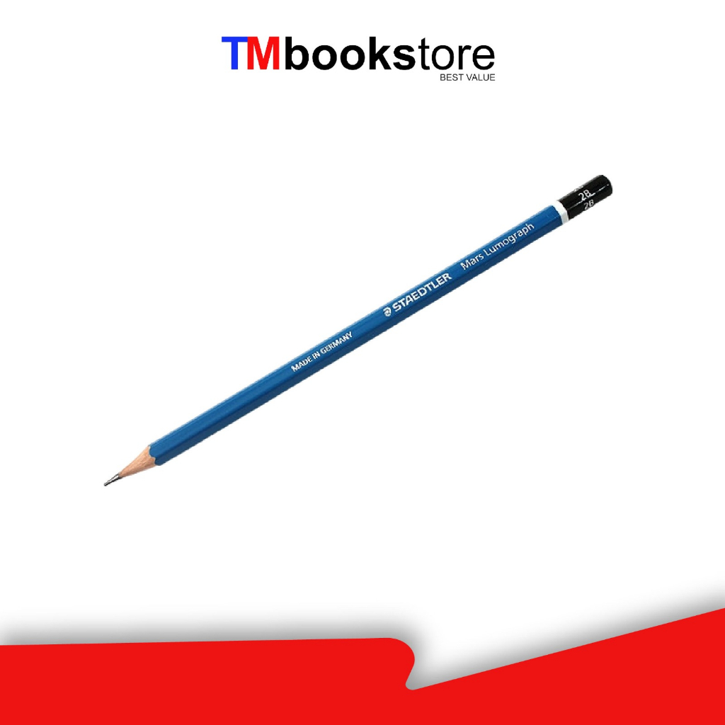 

STAEDTLER MARS LUMOGRAPH PENCIL 2B 111L 100-2B