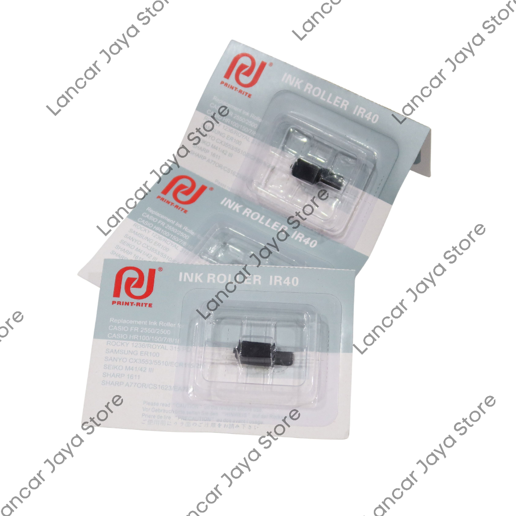 

Ink Roller Print-Rite IR40 Print-Rite Tinta Kalkulator Casio IR-40
