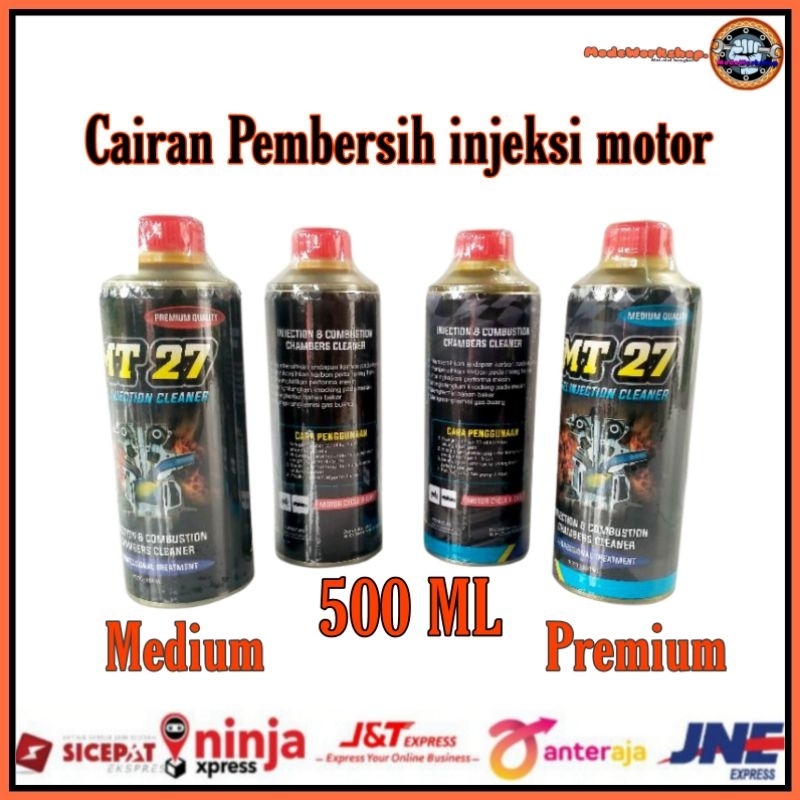 Cairan Pembersih Injeksi Motor 500 ml Fuel Injection Cleaner MT27 Injektor Cairan Infus Injeksi