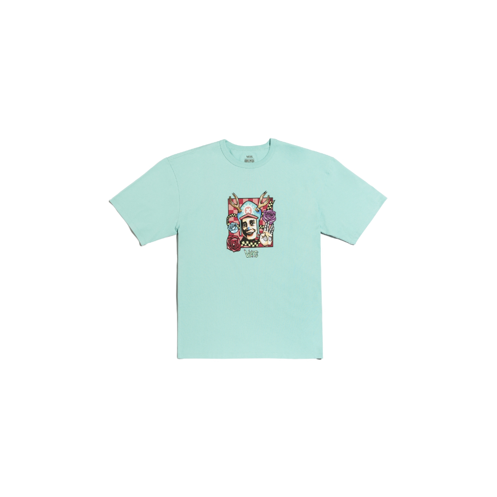 Vans One Piece Cookie T-Shirt Aqua Sky
