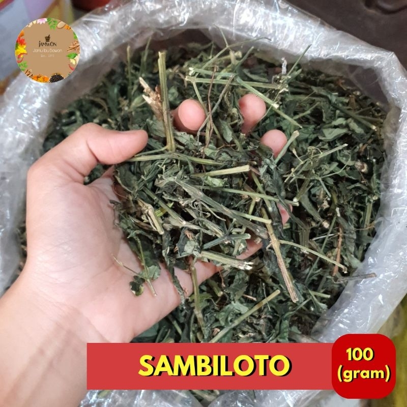 

100 Gram Sambiloto | Sambiroto Kering
