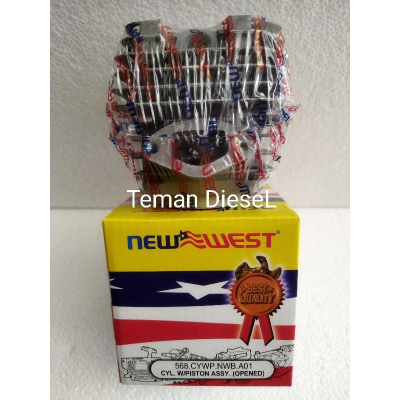 Blok New West 588,568,598 Cylinder Block Assy Original New west