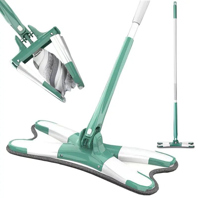 Alat Pel Lantai Ultra Mop Twister - Pel Lantai Praktis Peras Alat Pel Otomatis Pembersih Lantai Kare