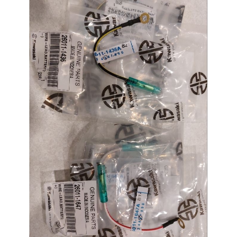 kabel aki ninja 150 r/ss set +-