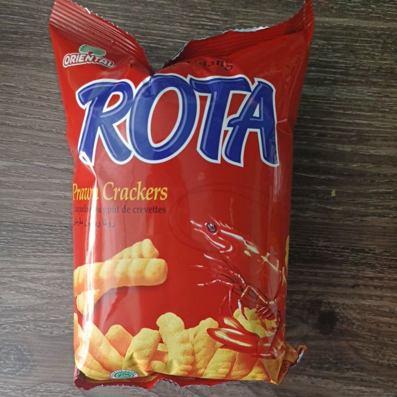 

Rota Snack Kerupuk Udang Oriental Malaysia 60gram / Prawn Crackers Keropok Halal dan Gurih