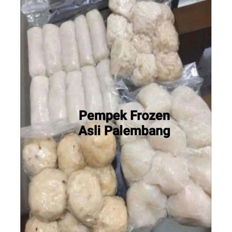 

Pempek ikan tenggiri Mix isi 5 asli palembang