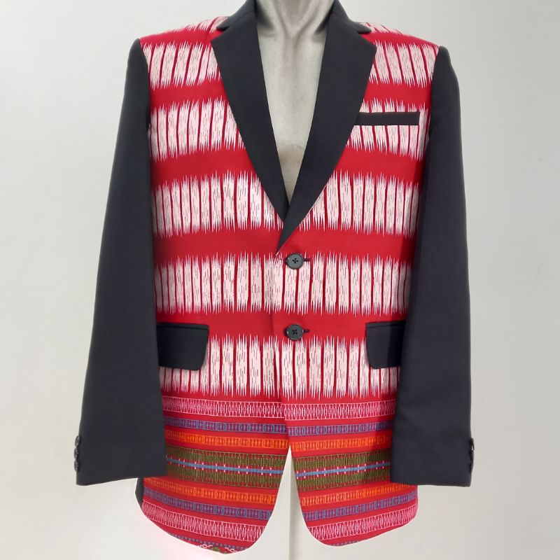 Jas Batik Ulos Sadum Akola / Jas Batik Ulos Tenun Sumatera