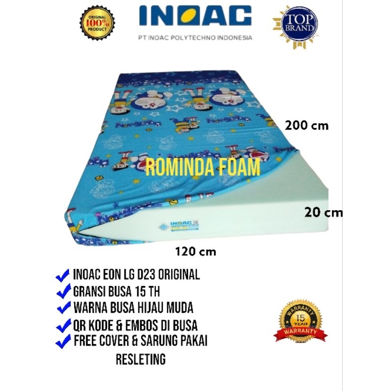 Kasur inoac uk 200x120x20 eon d23 busa ijo