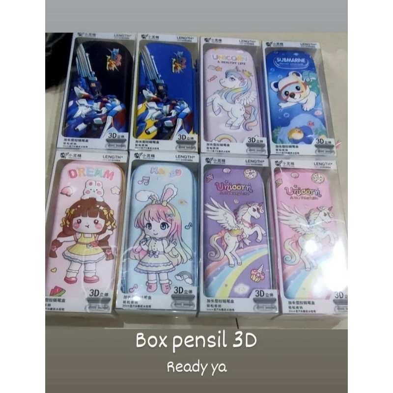 

kotak pensil 3d