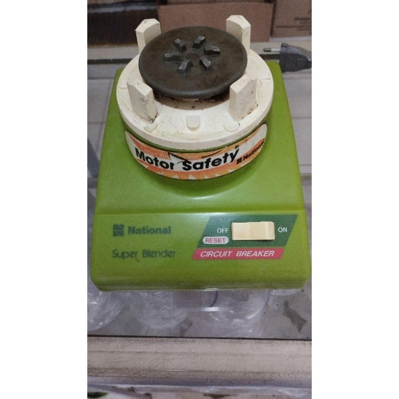 Mesin Blender National Hijau Second