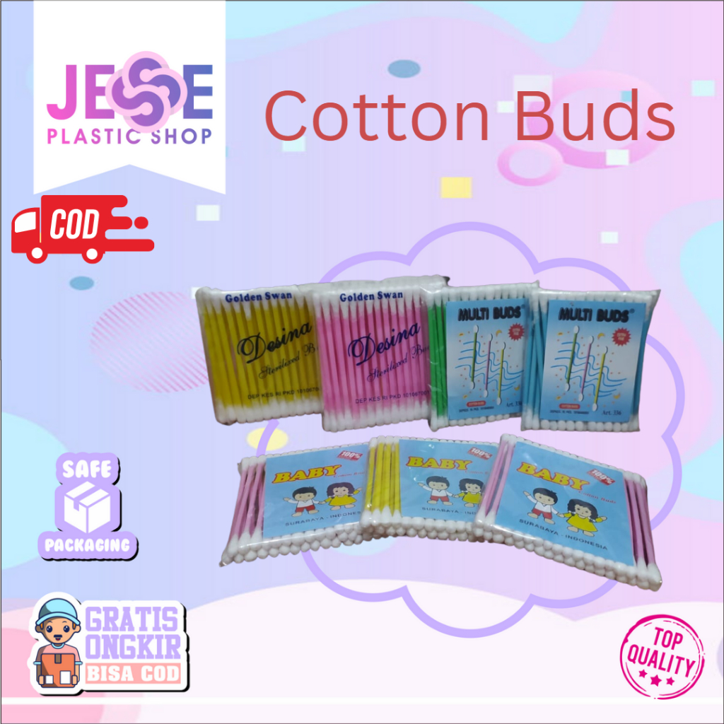 Cotton Buds | Cotton Buds Dewasa Desina | Cotton Buds Baby | Cotton Buds Baby Dewasa | Cotton Buds U