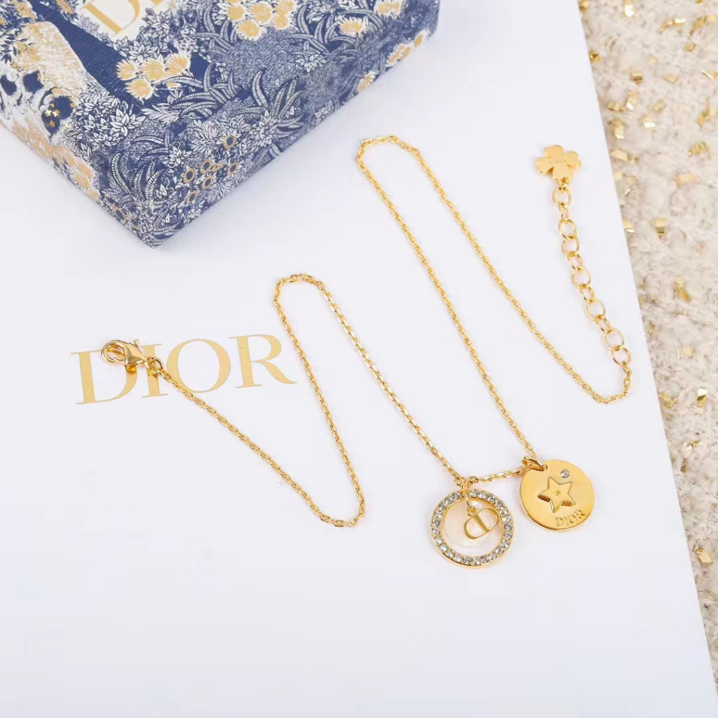 Dior Pentagram Necklace