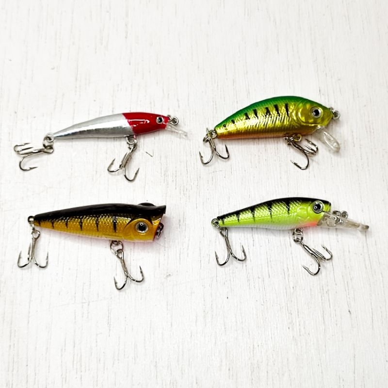 lure minnow crank 5 cm