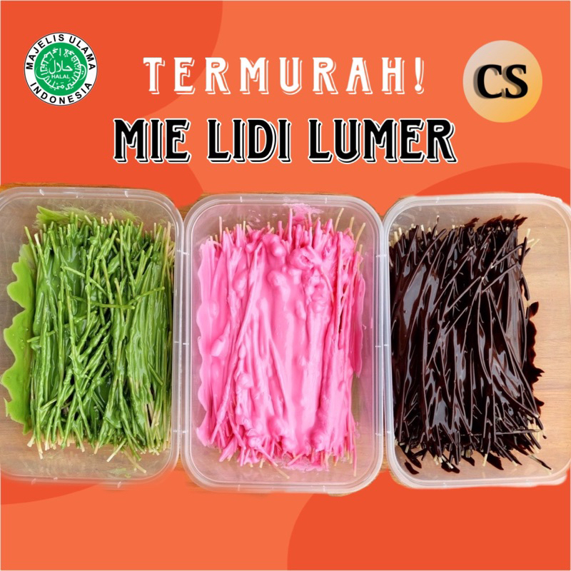 

MIE LIDI MANIS BOX 500ML / MIE LIDI LUMER RASA COKLAT STRAWBERRY MATCHA