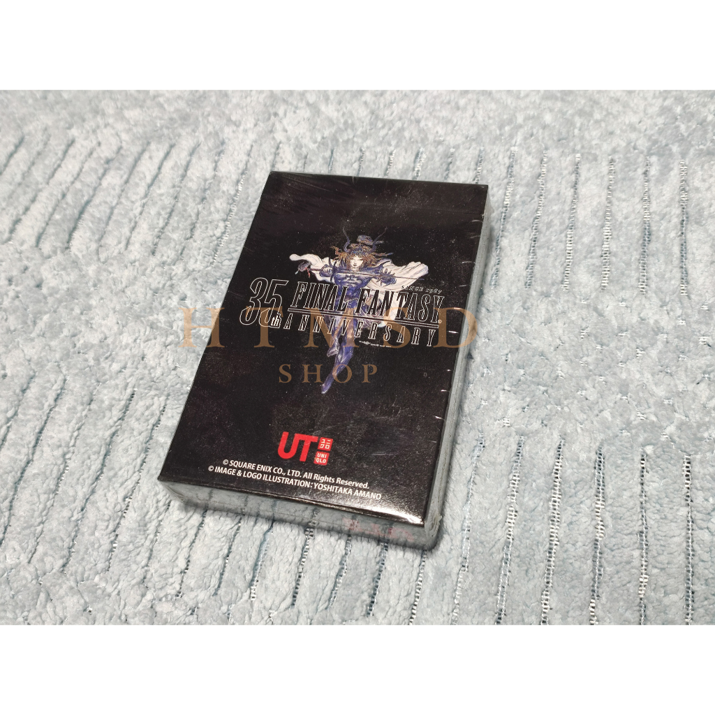 UNIQLO x Final Fantasy 35th Anniversary Trump Card LIMITED