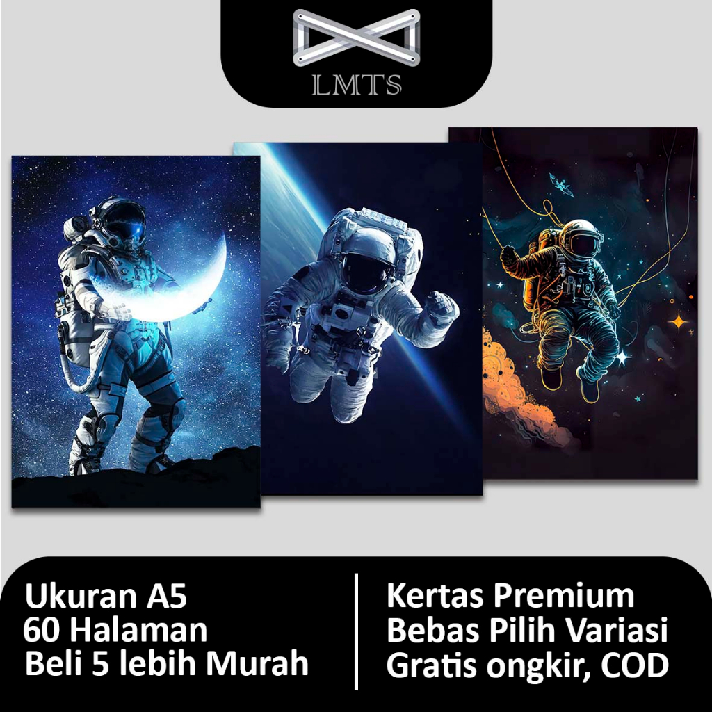 

[Grosir] Buku Tulis Astronaut A5