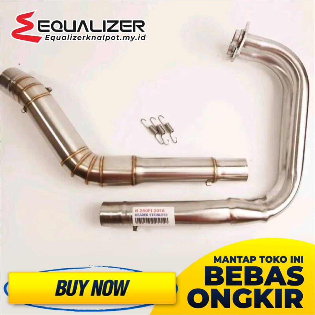 Header Knalpot Motor Racing 250 CC Ninja 250 CBR 250 R25 ( Leheran Knalpot )