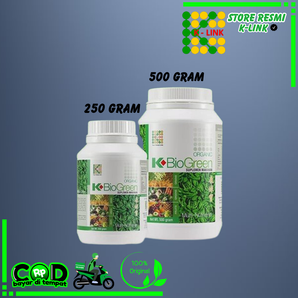 K BIOGREEN K-LINK 𝟏𝟎𝟎% 𝐎𝐑𝐈𝐆𝐈𝐍𝐀𝐋 𝐊-𝐋𝐈𝐍𝐊 / BIOGREN MAKANAN KESEHATAN DIET HERBAL PELANGSING