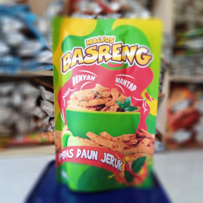 

Macjos Basreng Rasa PEDAS DAUN JERUK