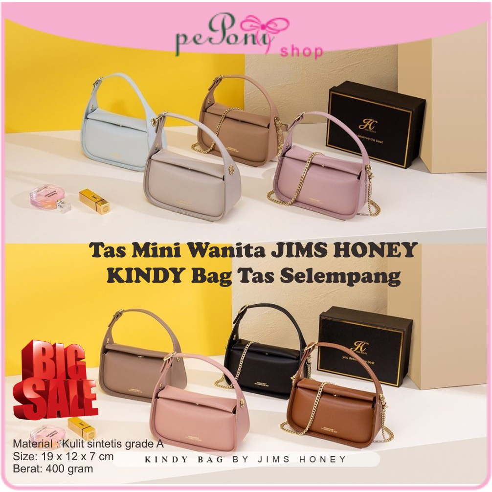 Tas Wanita Mini Clutch - JIMS HONEY KINDY Bag - tas Cewe - Tas Wanita