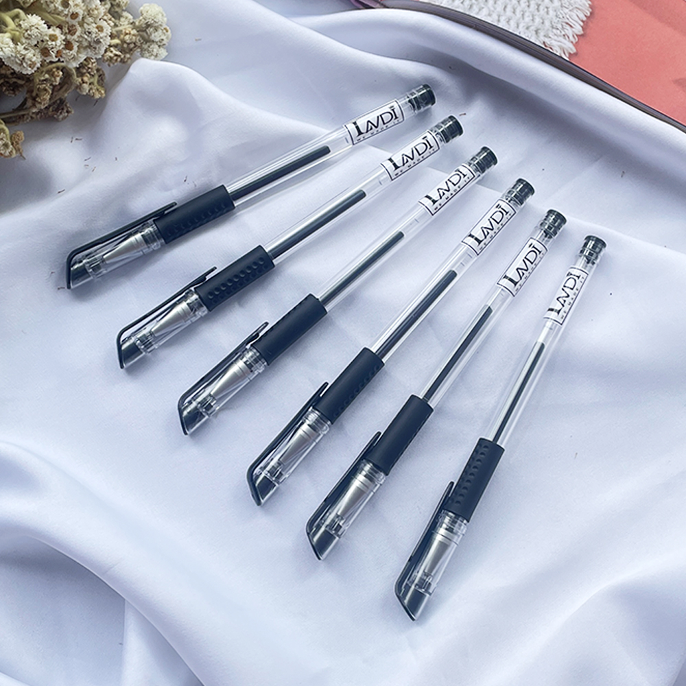 

Pulpen Gel Aesthetic 0.5mm Standard Warna Hitam dan Biru