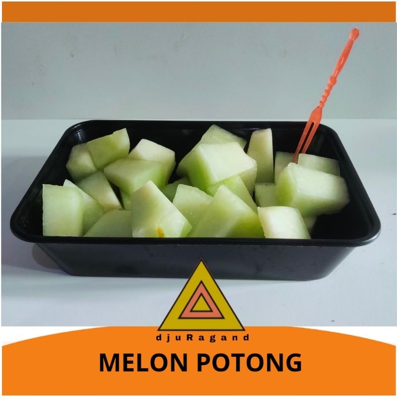 

Melon potong/slice segar 350 gr