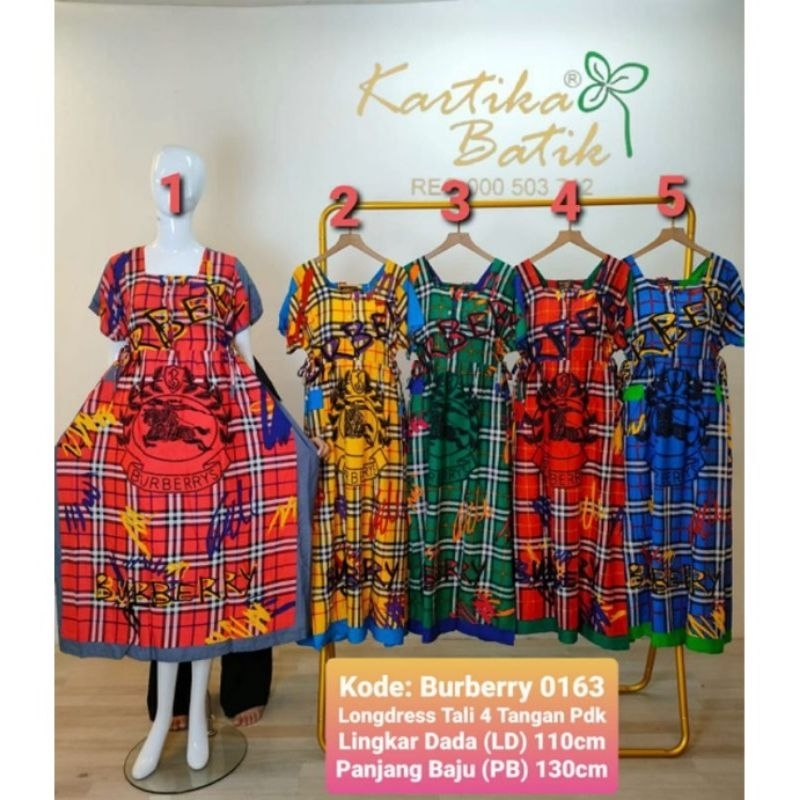 Longdress Tangan Pendek Kartika Batik | Kartika Batik Collection