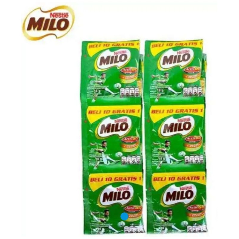 

Milo sachet serenteng/satuan