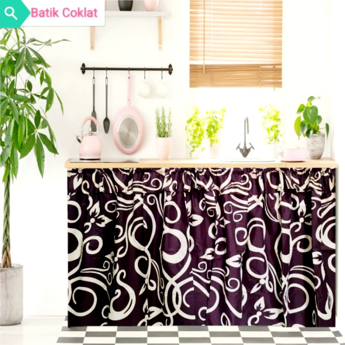 Hordeng kolong dapur- motif tralis