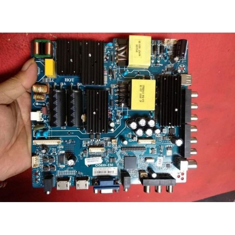 MESIN MAINBOAR MAINBOARD MODUL MB MAINBOR TV POLYTRON PLD40B8850 - 408850