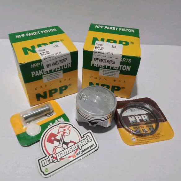 PISTON KIT SEHER SET RING KAWASAKI BLITZ JOY BLITZ R 125 ATHLETE STD/STANDAR 25/50/75/100( 56/56,25/