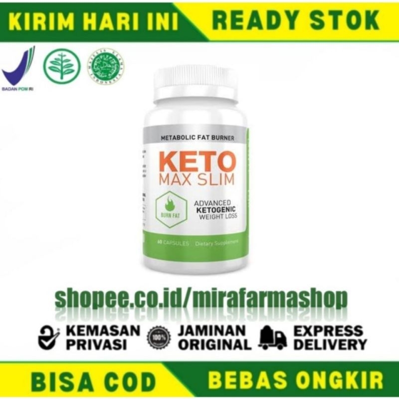 Weight Loss Obat Diet Terbaik Penurun Berat Badan Keto Max Slim Asli