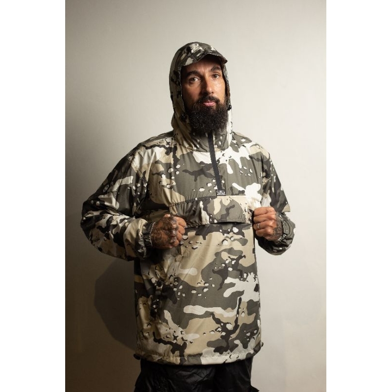 TROUBLEMAKER CAGOULE JACKET CAMOUFLAGE SCOT - ANORAK -  OUTDOOR JACKET - CASUAL JACKET