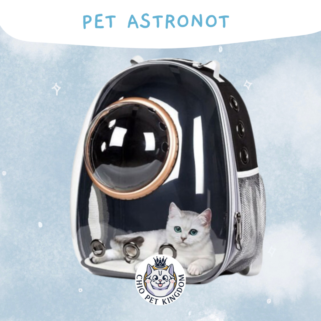 [COD] Pet Carrier Astronot Premium / Tas Astronot Kucing / Pet Cargo