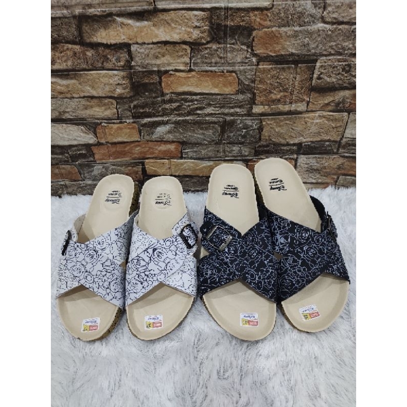 SANDAL WANITA PUYUH NEVADA X DISNEY/SANDAL MICKEY MOUSE MURAH BERKUALITAS
