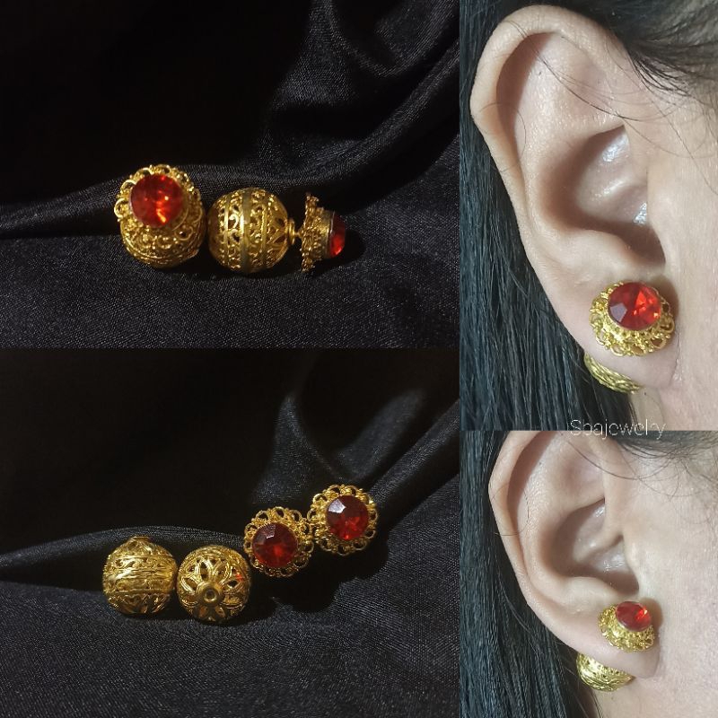 subeng bali alpaka lapis emas