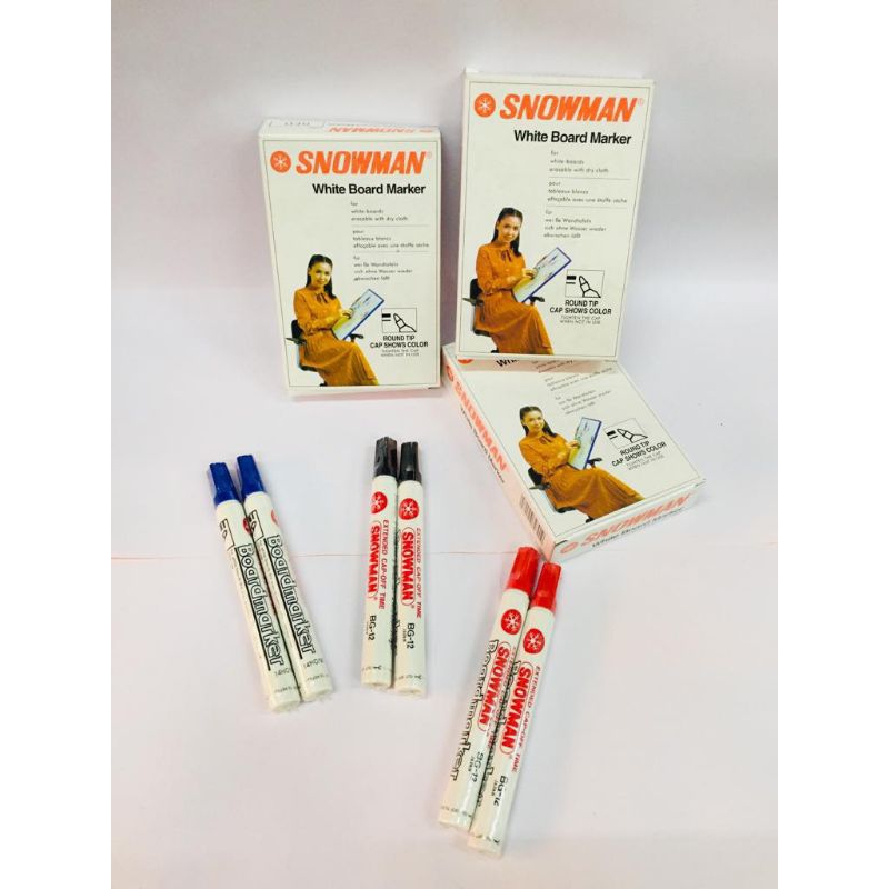 

Spidol SNOWMAN Whiteboard BG-12