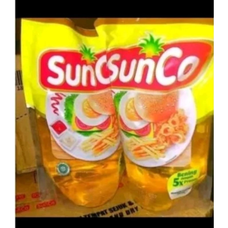 

Minyak goreng 2 liter Sunco