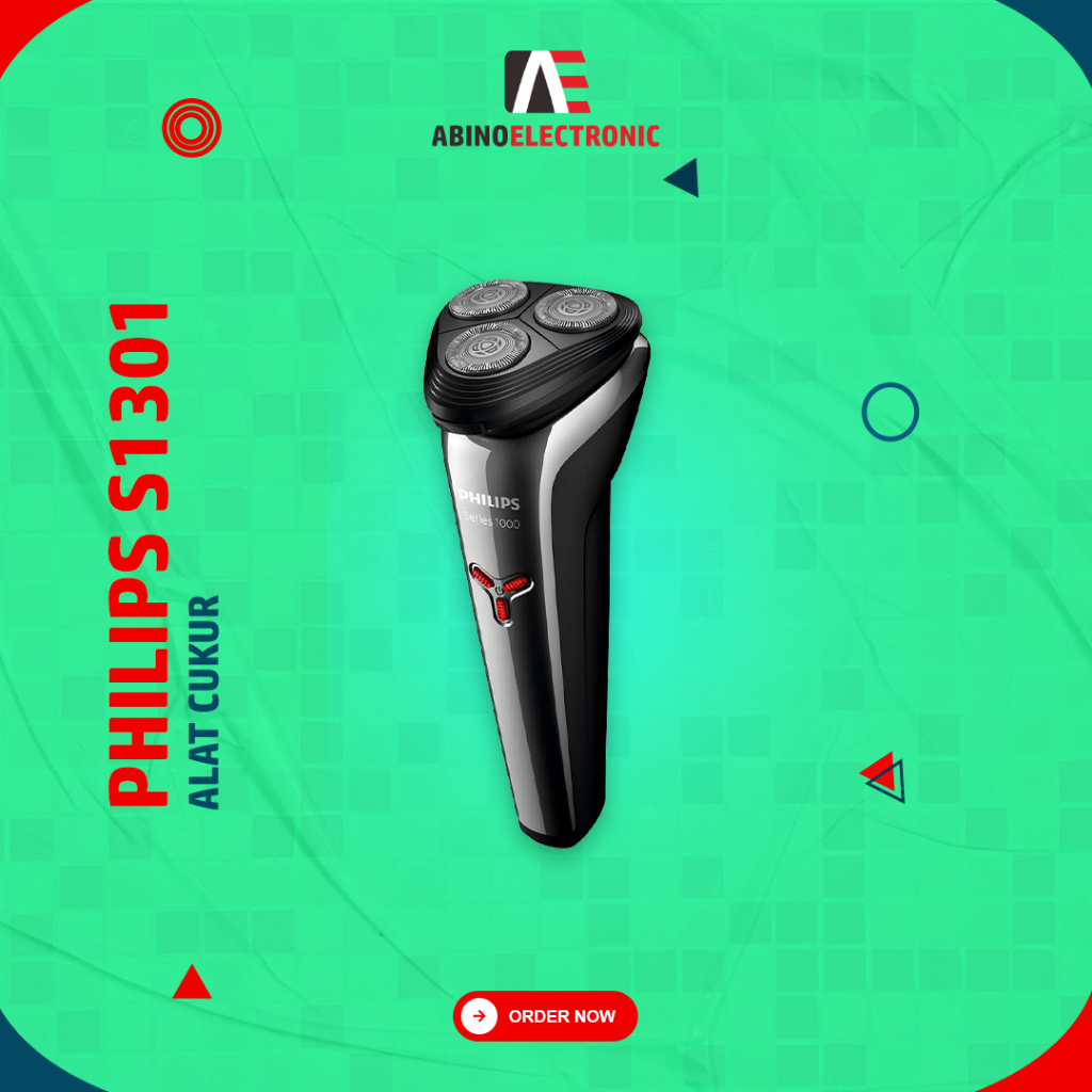 Mesin Cukur Philips S1301 Alat Pencukur Elektrik Kumis Jenggot Jambang