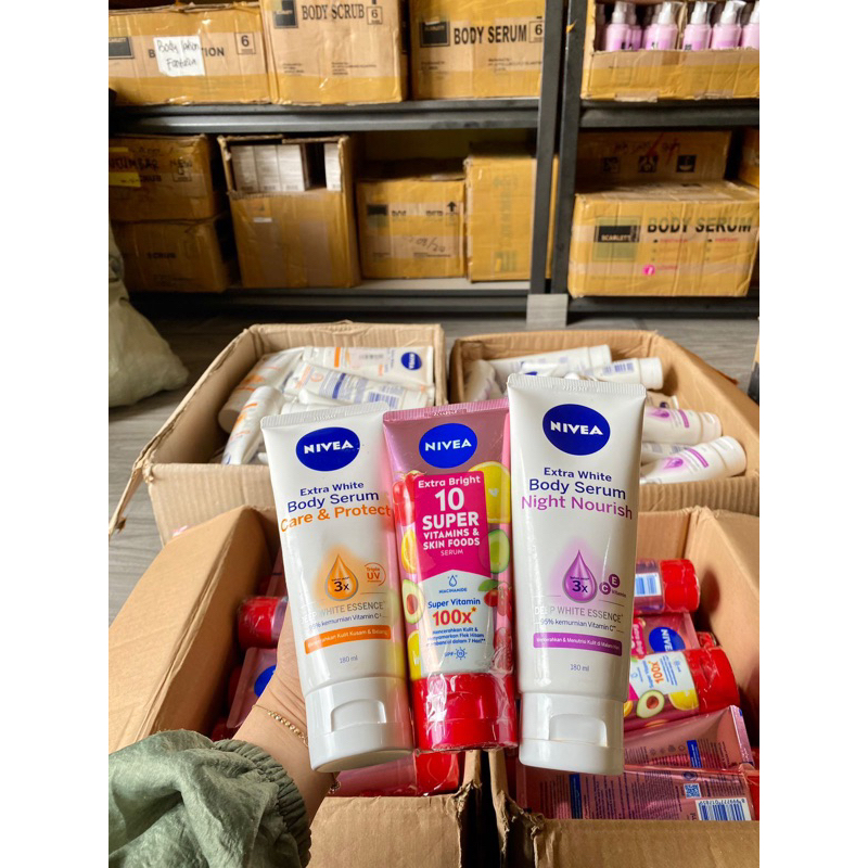LOTION NIVEA Extra white