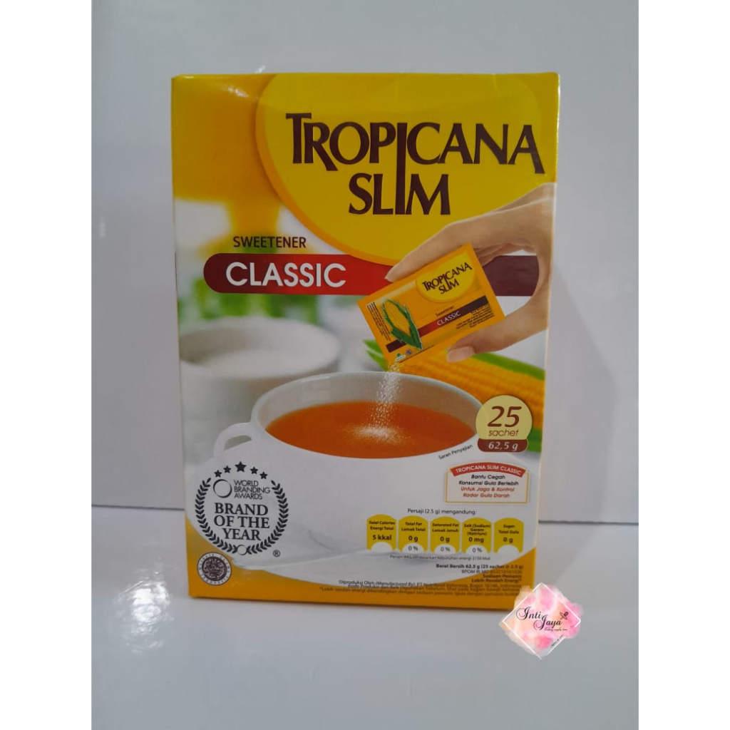 

TROPICANA SLIM SWEETENER CLASSIC ALL VARIAN