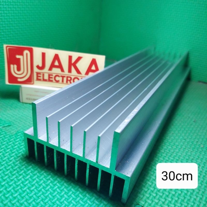 Heatsink Headsink Pendingin Transistor 2U Panjang 30 cm Super Tebal