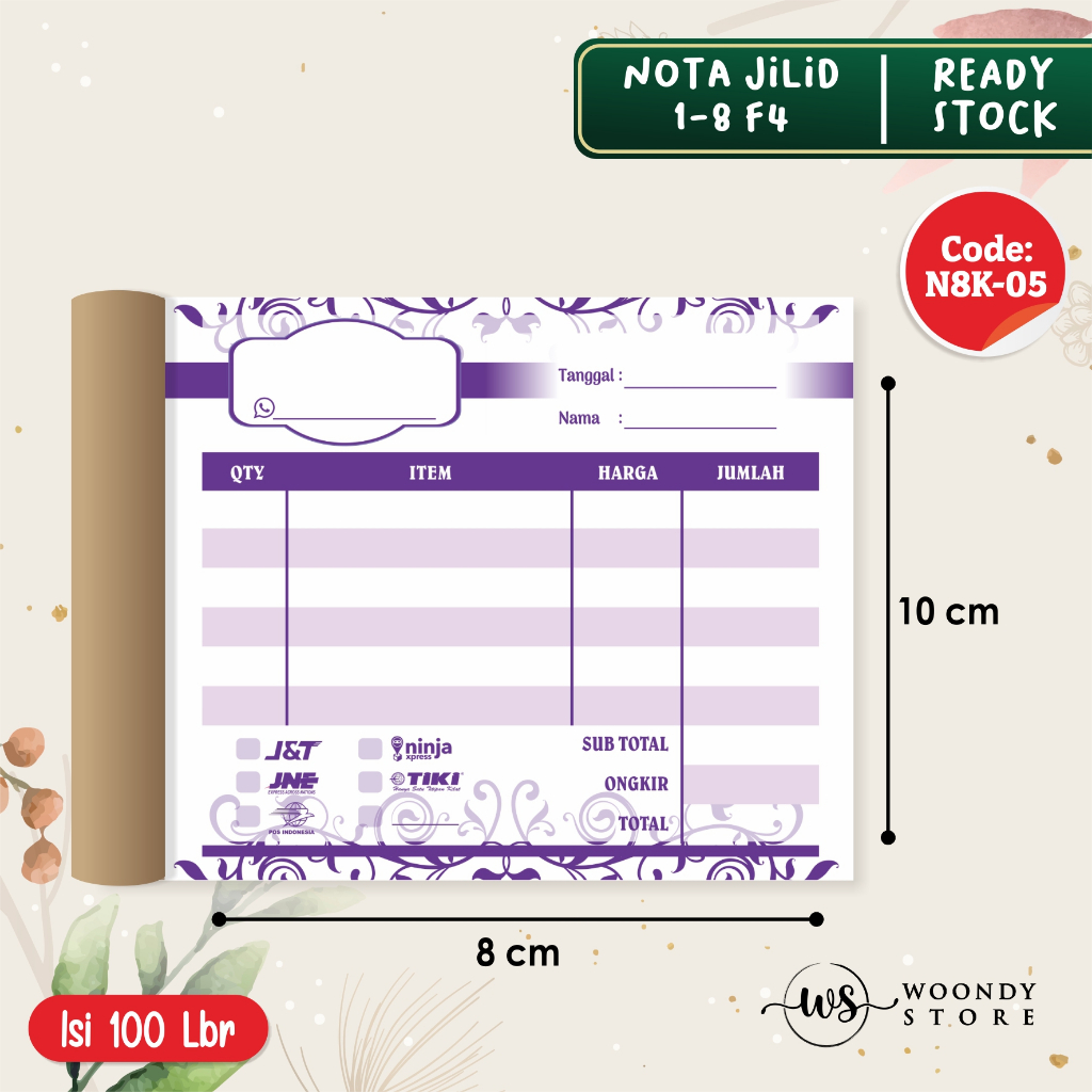 

NOTA OLSHOP LUCU READY STOCK MURAH N8K 05