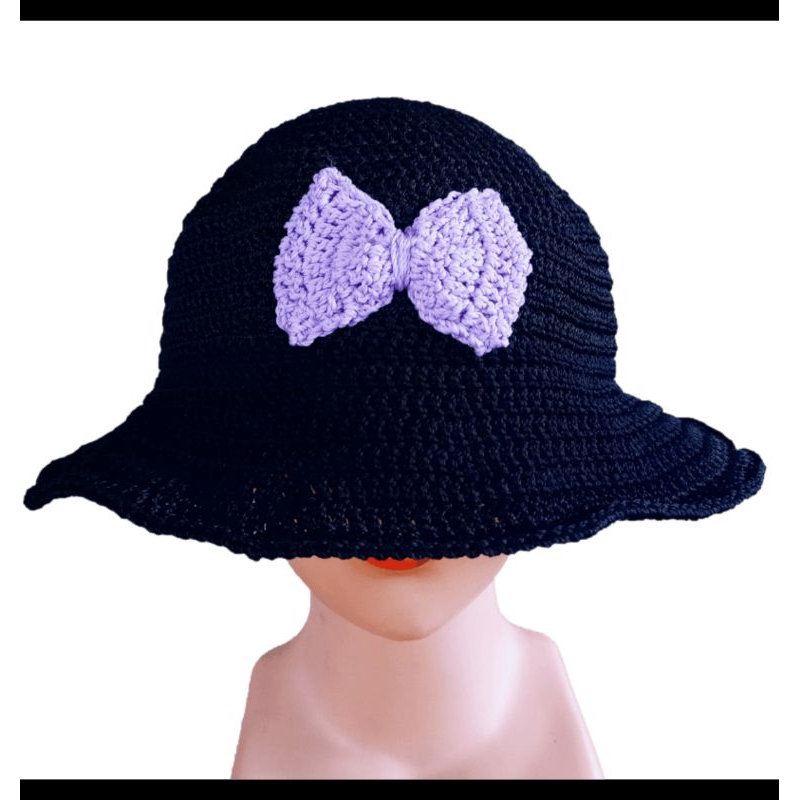 Bucket Hat Rajut Dewasa