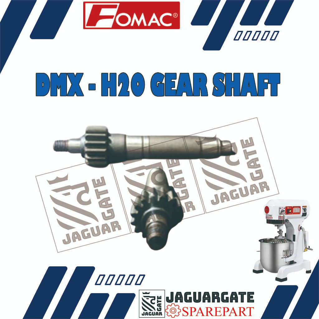 DMX-H20 Sparepart Gear Shaft Mixer Planetary Fomac