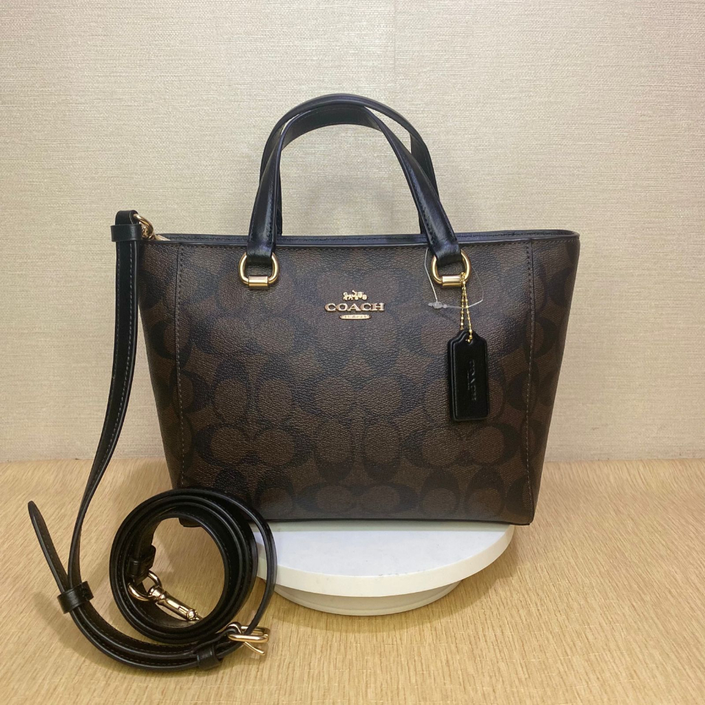 Coach CA613 Sign Alice Brown Black