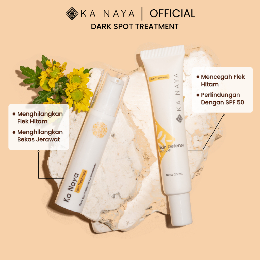 Ka Naya PAKET Dark Spot - Serum Bekas Jerawat - Serum Flek Hitam Membandel - Obat Bekas Jerawat